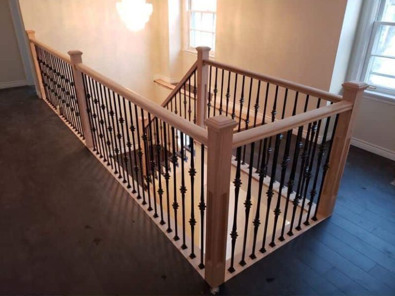 safety iron railings