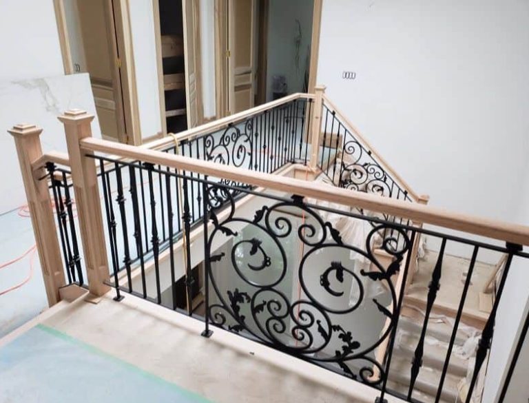 wrought iron railings
