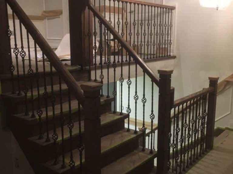 Custom Iron Railings in Oakville