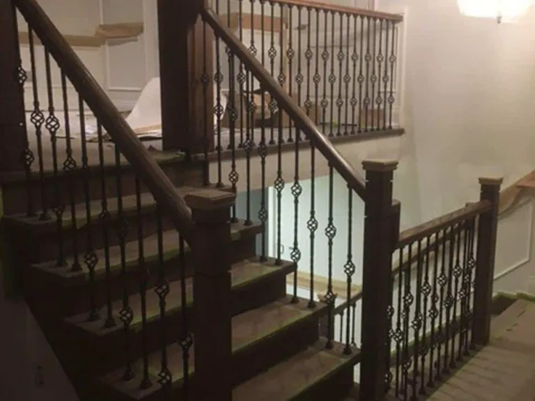 Custom Iron Railings in Oakville