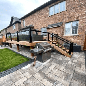 exterior railings performed in north york