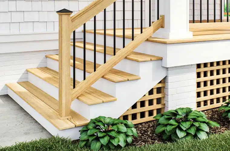 wood railings for stairs in north york