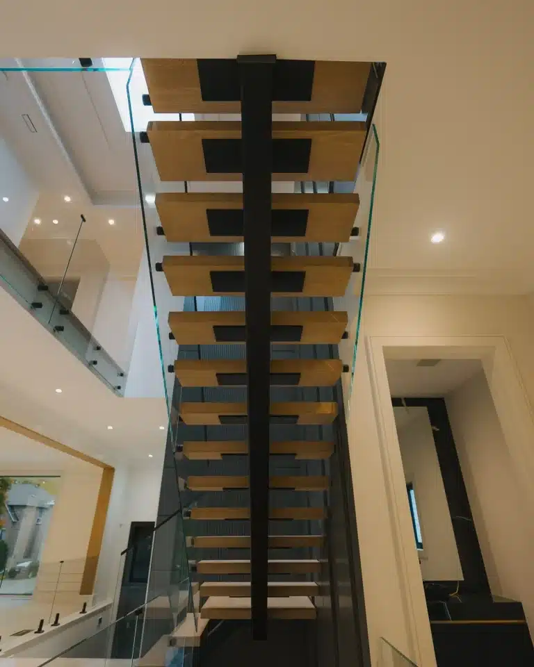 Single Stringer-Mono Stringer (Center Beam)-Floating Staircases-darvish