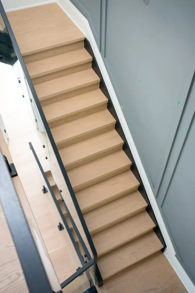 wood stair railing near you toronto