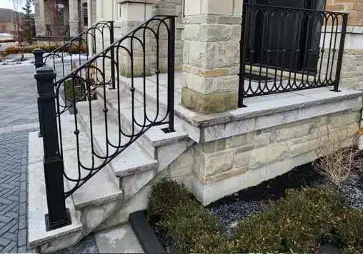 Iron Railings for Outdoor Stairs