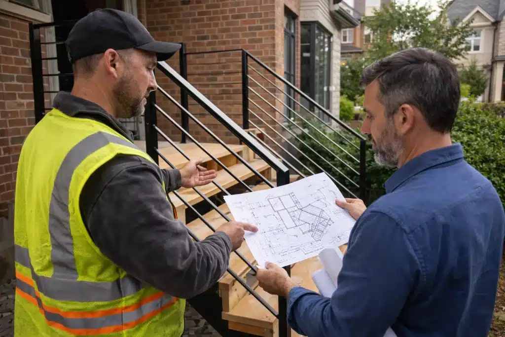 exterior railing contractors Toronto