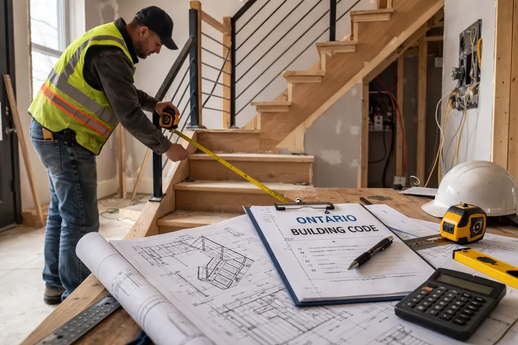 staircase installation in Toronto