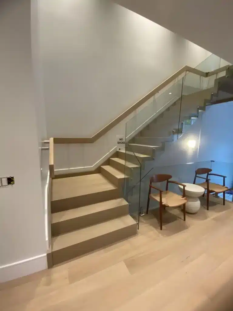 Interior Railing Landing Indoor Railings Toronto | Custom Interior Railing installation