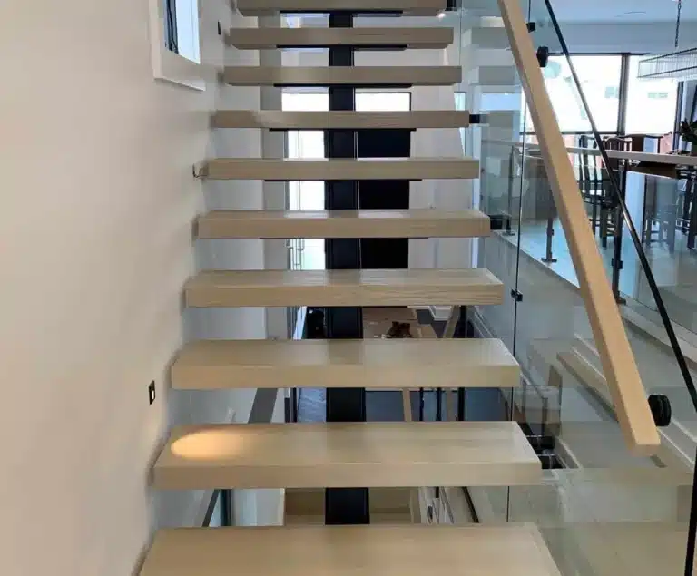 Interior Railing Landing Indoor Railings Toronto | Custom Interior Railing installation