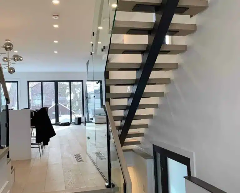Interior Railing Landing Indoor Railings Toronto | Custom Interior Railing installation