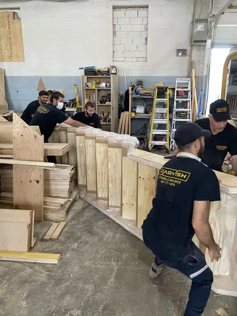 Realignment Staircase Full Staircase Replacement Toronto – Custom Staircase Renovation ...