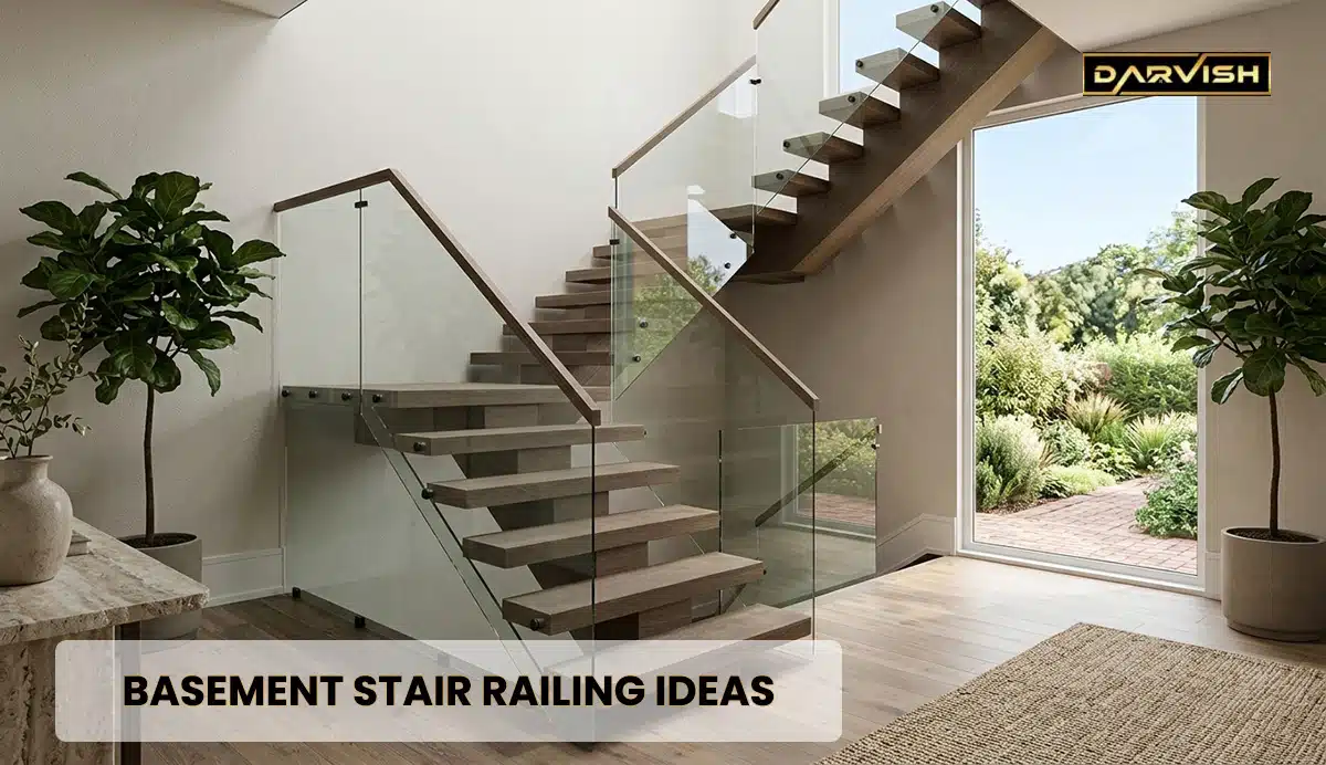 Basement Stair Railing Ideas